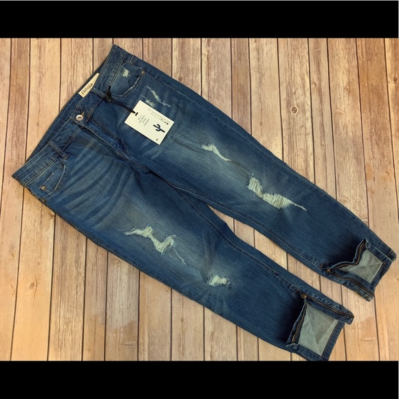 pistola Denim - NWT Pistola distressed jeans with zipper detail